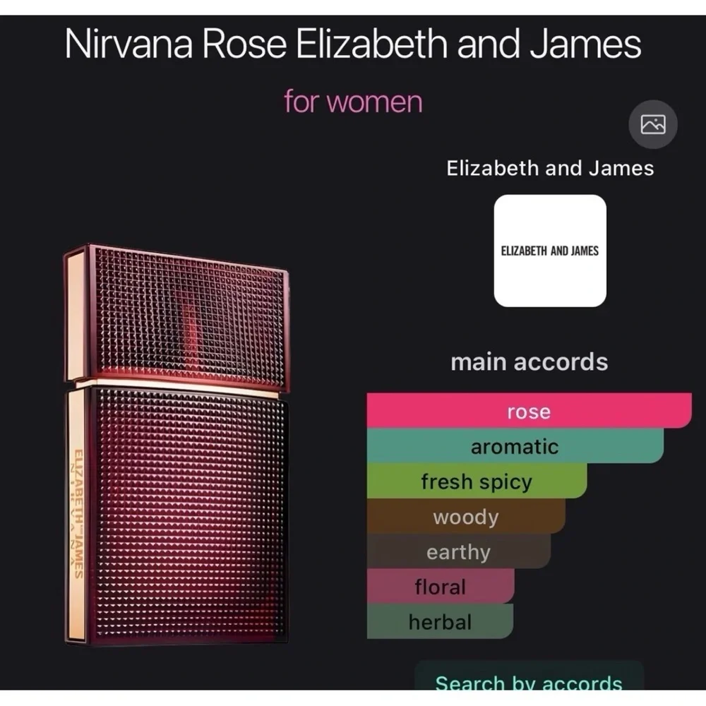 Elizabeth and James - Nirvana Rose 3.4oz NEW IN BOX- DISCONTINUED SCENT